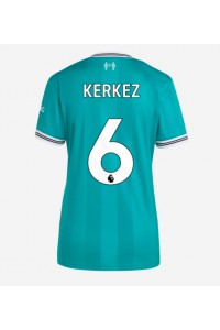 Liverpool Milos Kerkez #6 Fotballdrakt Tredje Klær Dame 2025-26 Korte ermer